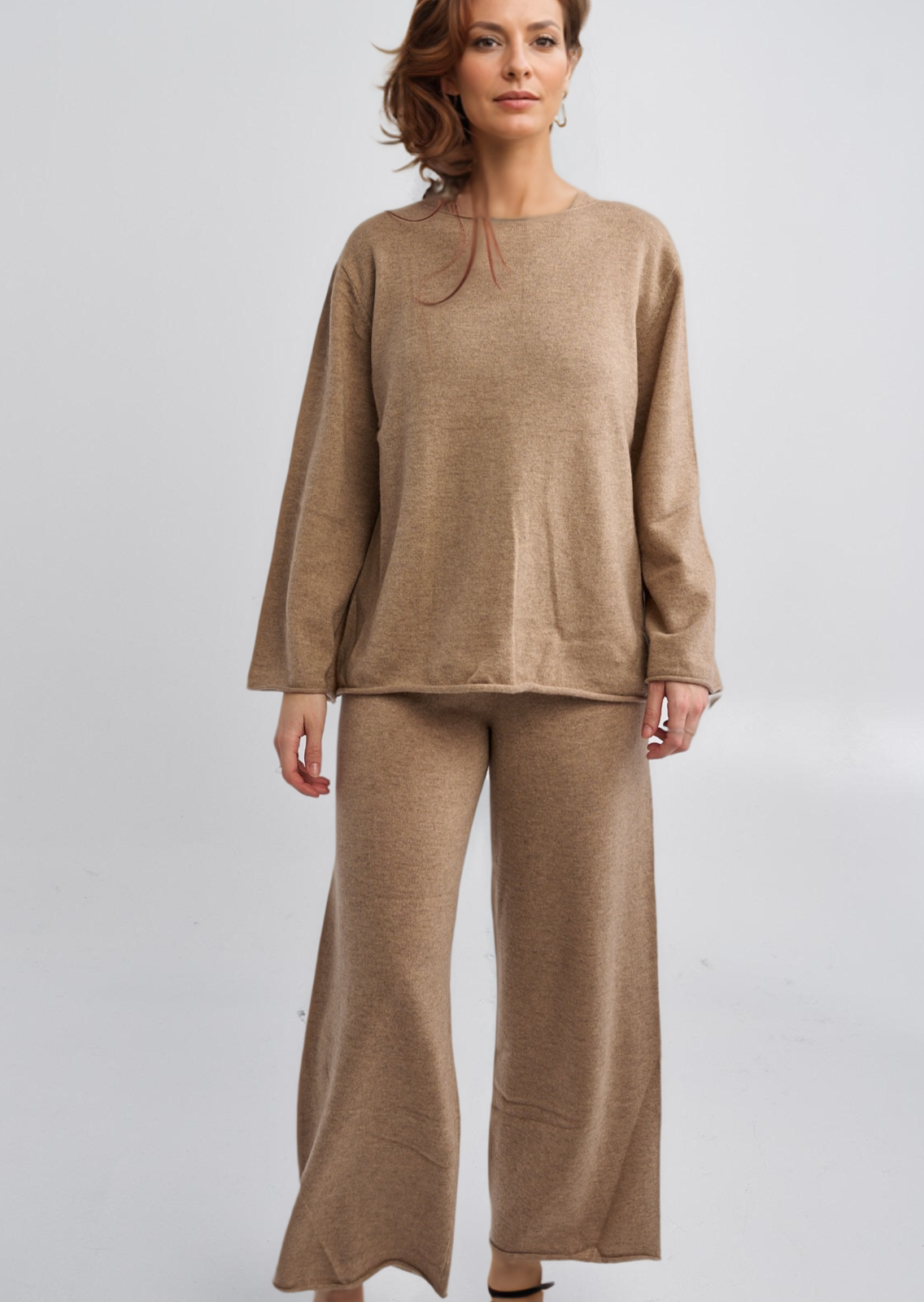 CASHMERE TWO PIECE KNIT SET