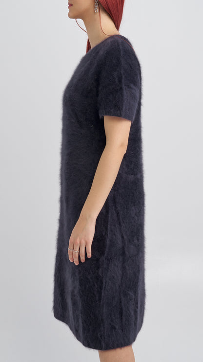 RACCOON FUR DRESS