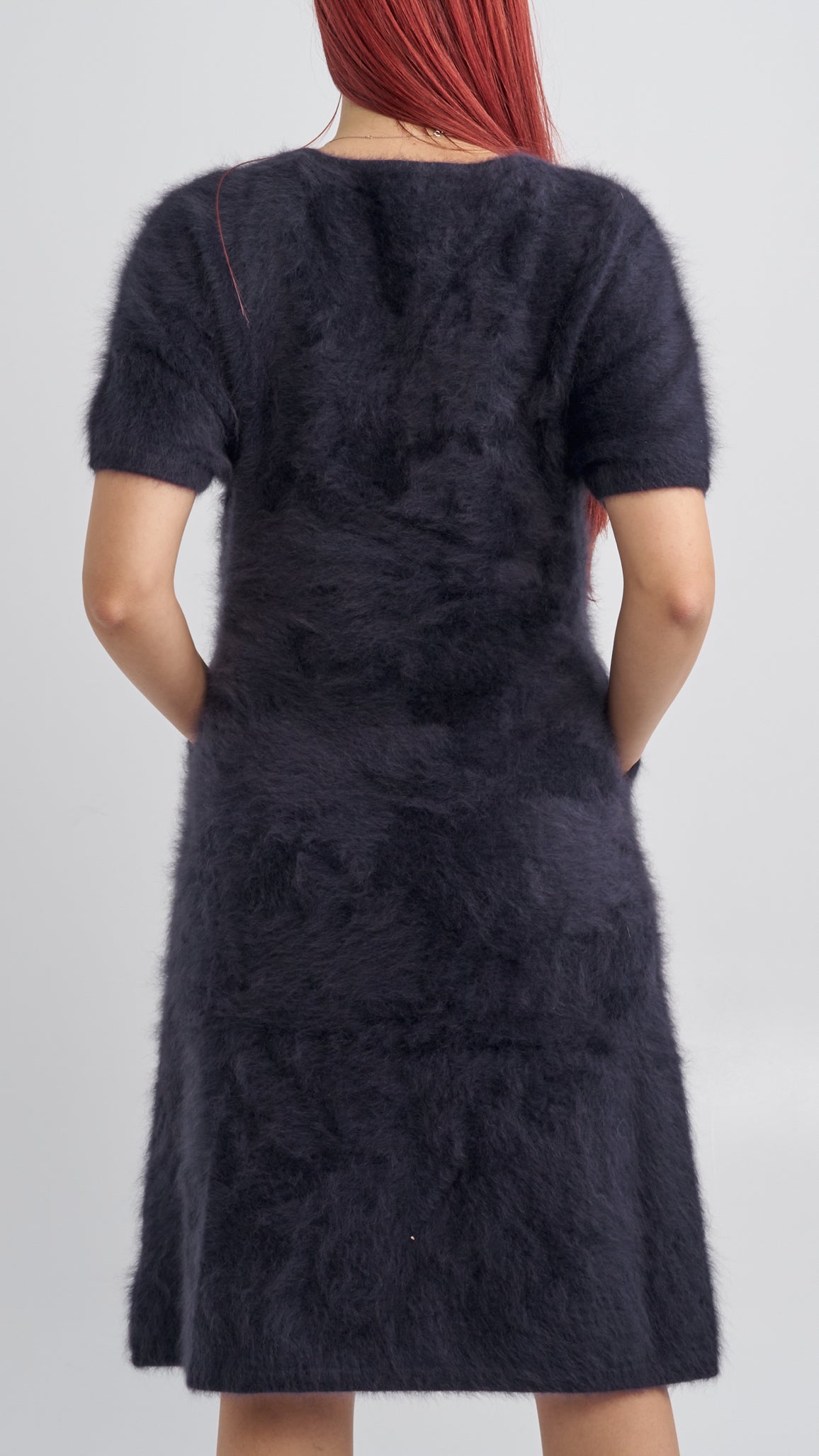 RACCOON FUR DRESS