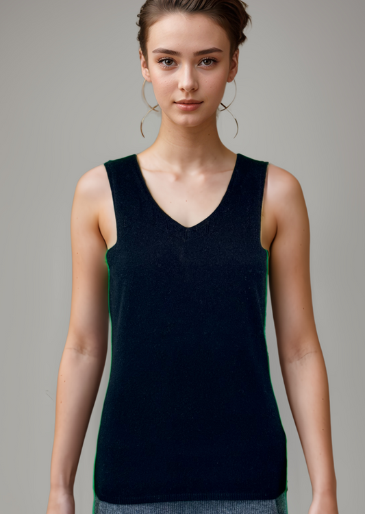 CASHMERE V-NECK CAMISOLE